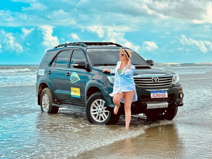 Transfer 4x4 — Fortaleza para Jericoacoara via praia
